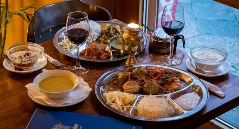 Tibetisches Abendessen